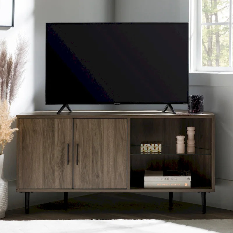 Meuble TV d'angle de 48 pouces