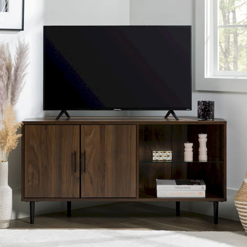 Meuble TV d'angle de 48 pouces