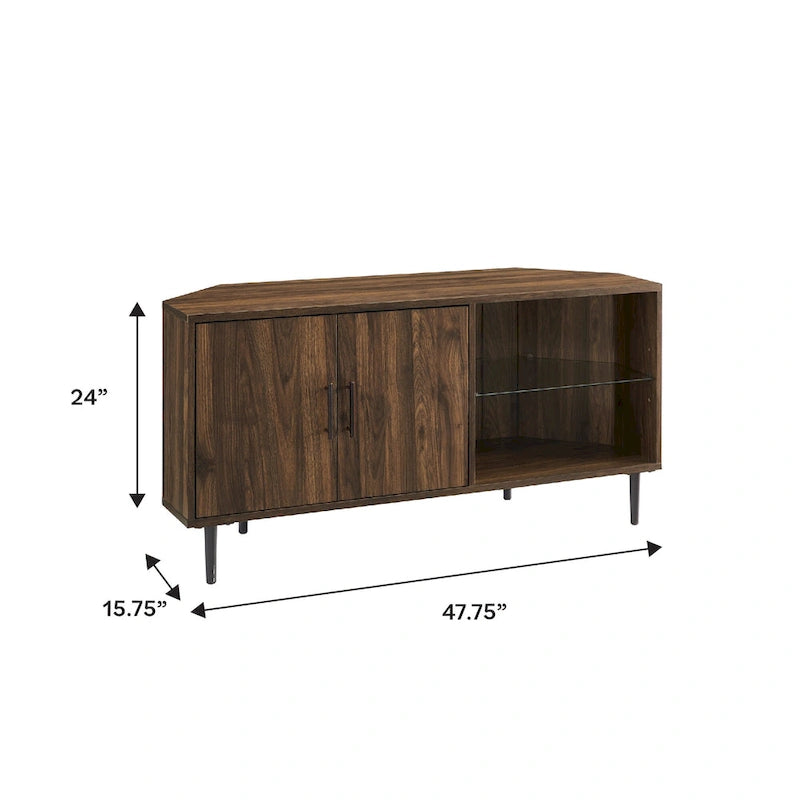 Meuble TV d'angle de 48 pouces