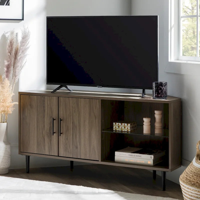 Meuble TV d'angle de 48 pouces