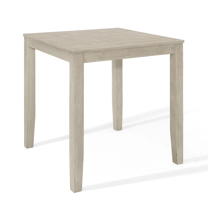 Table de salle à manger style bar minimaliste - grise