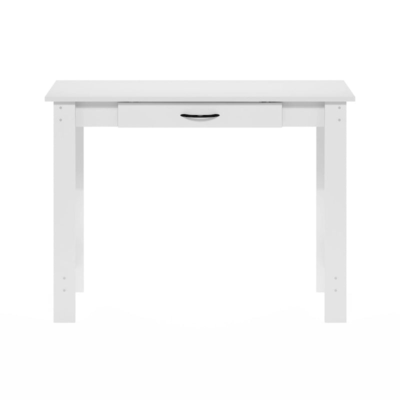 Furinno JAYA Bureau avec tiroirs, blanc