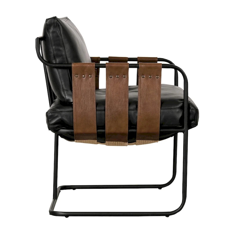 Fauteuil en cuir