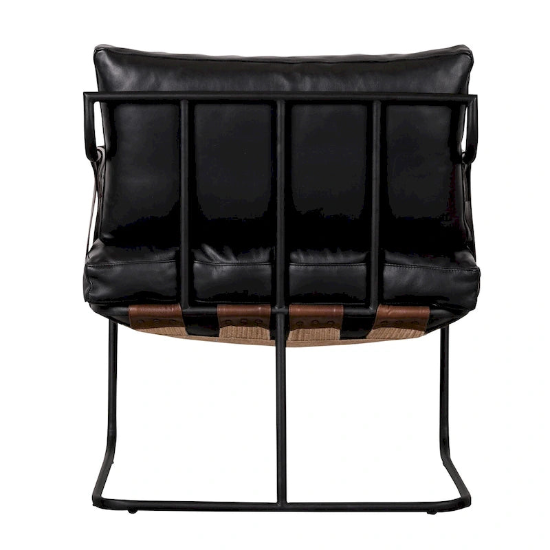 Fauteuil en cuir
